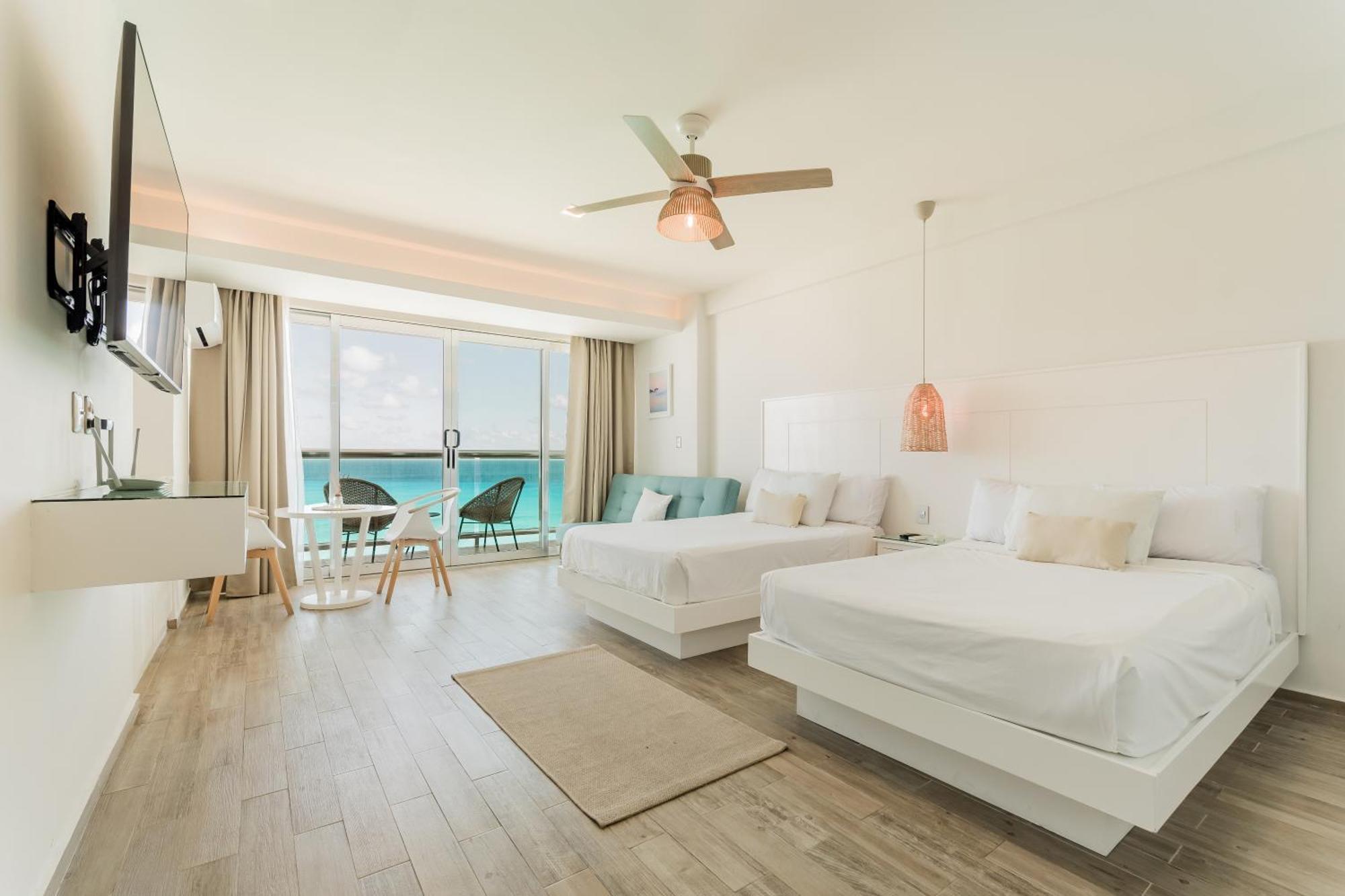 The Ocean Vibes Suites By Casa Paraiso Cancún Zewnętrze zdjęcie